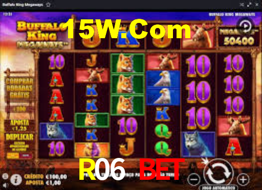 R06 Bet: Jogos de Caça-Níqueis-Altas Recompensas, Roleta-Velocidade, Blackjack-Desafios Máximos